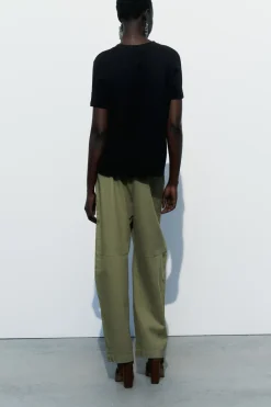 Best CAMISETA ALGODÓN ACABADO ENZIMÁTICO Mujer Camisetas