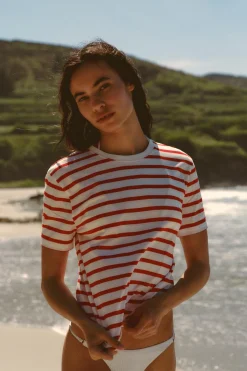 Hot CAMISETA ALGODÓN BÁSICA Mujer Camisetas