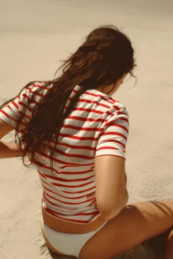 Hot CAMISETA ALGODÓN BÁSICA Mujer Camisetas