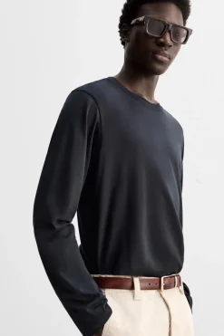 Best CAMISETA ALGODÓN LIGERO MANGA LARGA Hombre Camisetas