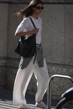 Sale CAMISETA ALGODÓN MANGA LARGA Mujer Camisetas