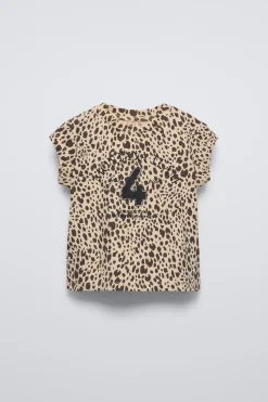 Niños ZARA 6 - 14 Años·Camisetas<CAMISETA ANIMAL PRINT
