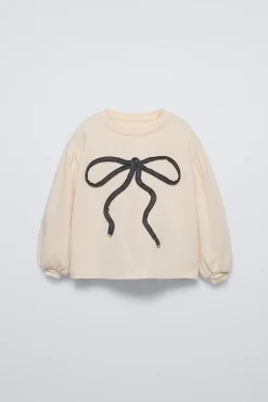 Niños ZARA 1½ - 6 Años·Camisetas|6 - 18 Meses·Camisetas<CAMISETA APLIQUE CINTA