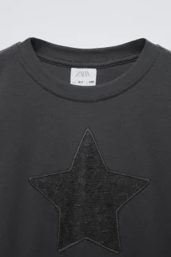 Niños ZARA 6 - 14 Años·Camisetas<CAMISETA APLIQUE LACE