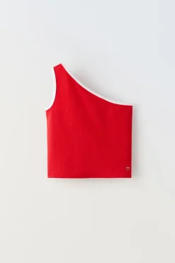 Niños ZARA 6 - 14 Años·Camisetas<CAMISETA ASIMÉTRICA CORAZÓN