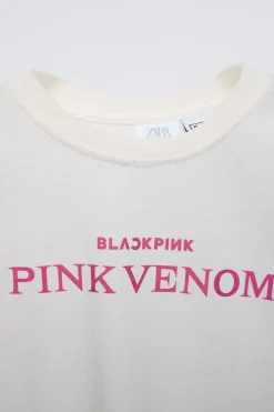Niños ZARA 6 - 14 Años·Camisetas|6 - 14 Años·Camisetas<CAMISETA BLACKPINK ©