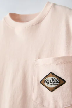 Niños ZARA 1½ - 6 Años·Camisetas|1½ - 6 Años·Camisetas<CAMISETA BOLSILLO BIG OLITA