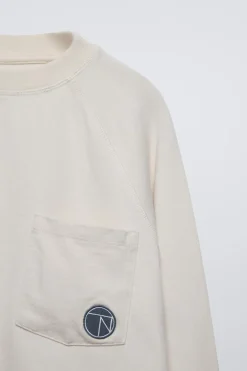 Niños ZARA 6 - 14 Años·Camisetas<CAMISETA BOLSILLO BORDADO