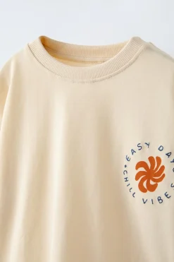 Niños ZARA 1½ - 6 Años·Camisetas|6 - 18 Meses·Camisetas<CAMISETA BORDADO