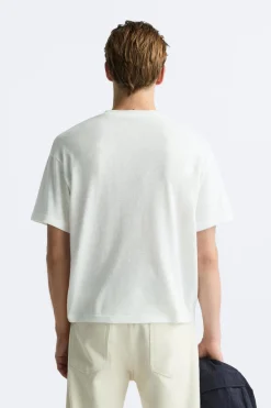 Sale CAMISETA BORDADO COMBINADO Hombre Camisetas