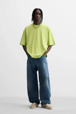 Clearance CAMISETA BORDADO COMBINADO Hombre Camisetas