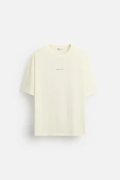 Discount CAMISETA BORDADO COMBINADO Hombre Camisetas