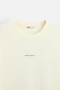 Discount CAMISETA BORDADO COMBINADO Hombre Camisetas