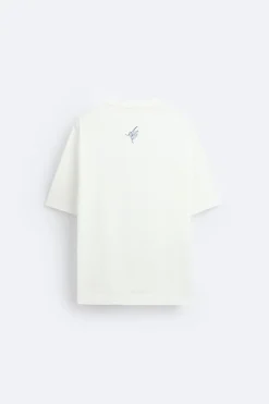 Online CAMISETA BORDADO CONTRASTE Hombre Camisetas