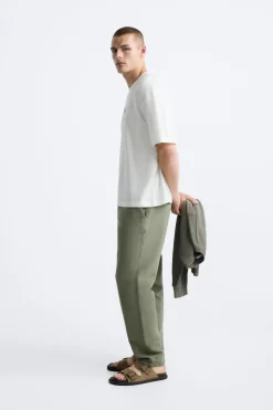 New CAMISETA BORDADO CONTRASTE Hombre Camisetas