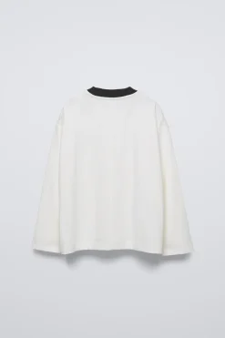 Niños ZARA 6 - 14 Años·Camisetas|6 - 14 Años·Deporte / Chándal<CAMISETA BORDADO CONTRASTE