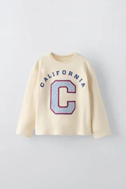 Niños ZARA 1½ - 6 Años·Camisetas|6 - 18 Meses·Camisetas<CAMISETA BORDADO FLORES