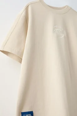 Niños ZARA 6 - 14 Años·Camisetas|6 - 14 Años·Camisetas<CAMISETA BORDADO WSL™