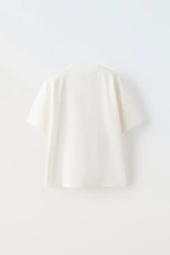 Niños ZARA 6 - 14 Años·Camisetas<CAMISETA BORDADOS