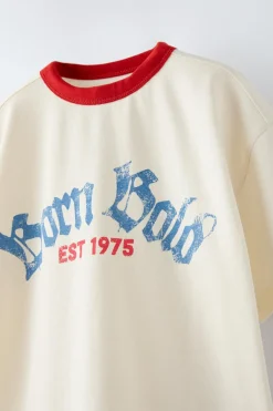 Niños ZARA 6 - 14 Años·Camisetas<CAMISETA BORN BOLD