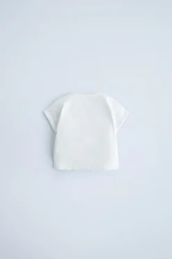Niños ZARA 0 - 6 Meses·Camisetas|0 - 6 Meses·Básicos<CAMISETA BOTÓN