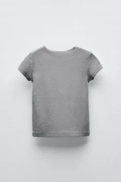 Niños ZARA 6 - 14 Años·Camisetas<CAMISETA BRILLOS