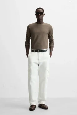 Outlet CAMISETA BÁSICA SLIM FIT Hombre Camisetas