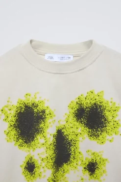 Niños ZARA 6 - 14 Años·Camisetas<CAMISETA CALAVERA