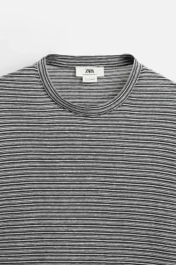 Clearance CAMISETA CÁÑAMO - VISCOSA RAYAS Hombre Camisetas