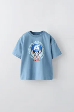 Niños ZARA 1½ - 6 Años·Camisetas|1½ - 6 Años·Licencias<CAMISETA CAPITÁN AMÉRICA © MARVEL