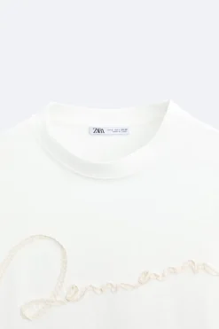 Fashion CAMISETA CINTA BORDADA Hombre Camisetas