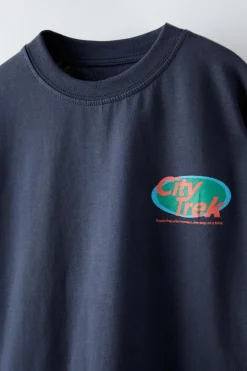 Niños ZARA 6 - 14 Años·Camisetas<CAMISETA CITY TREK