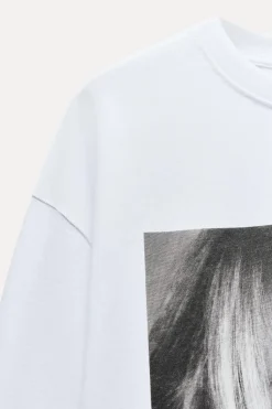 Hot CAMISETA CLAUDIA SCHIFFER - PHOTO BY JAN WELTERS LICENSED BY TRUNK ARCHIVE Mujer Camisetas