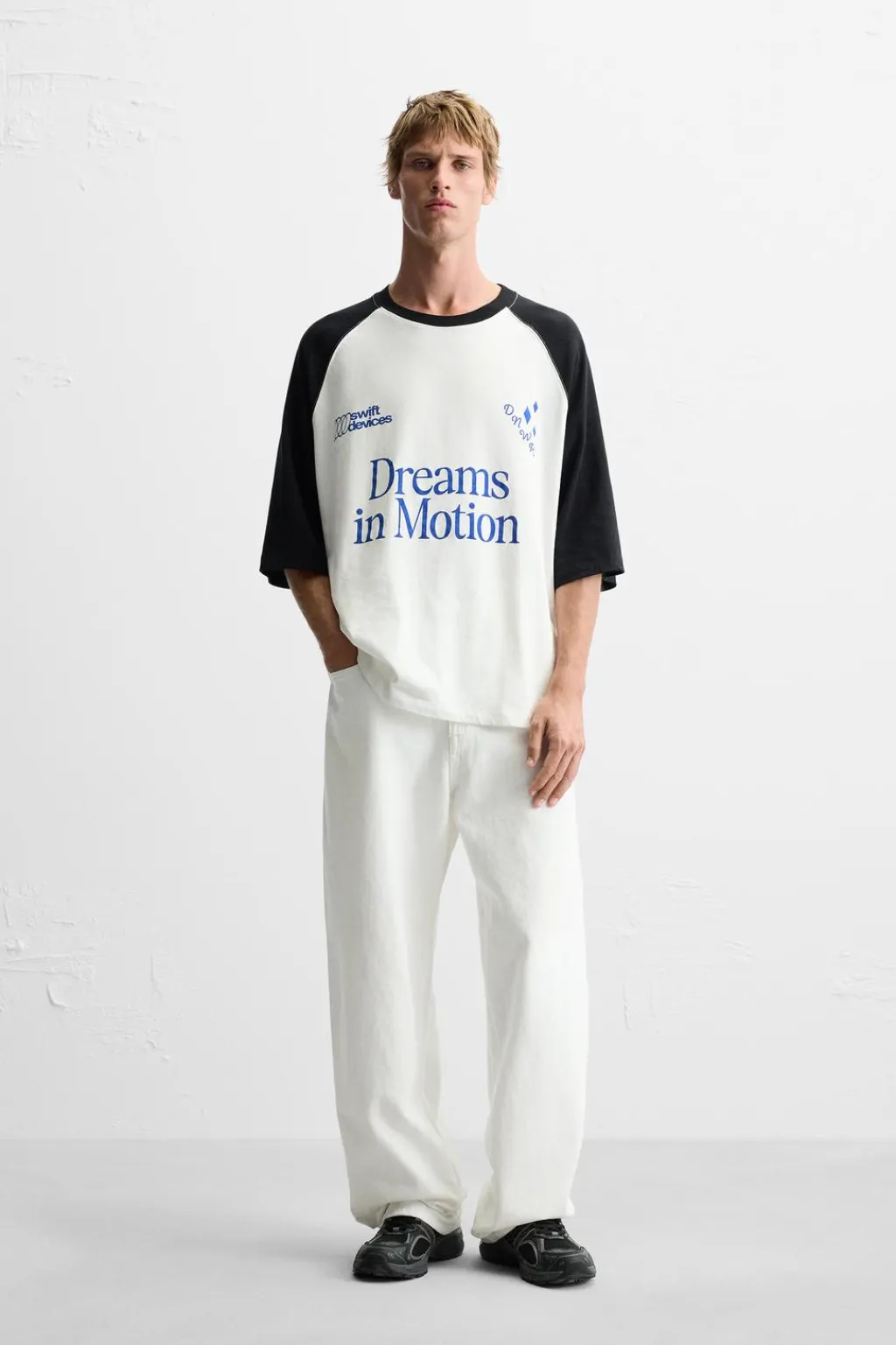 Clearance CAMISETA COLOR BLOCK TEXTOS Hombre Camisetas