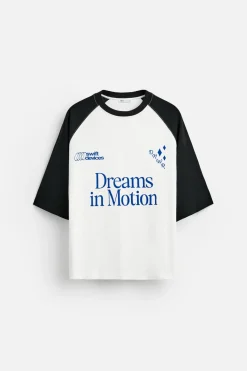 Clearance CAMISETA COLOR BLOCK TEXTOS Hombre Camisetas