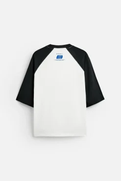 Clearance CAMISETA COLOR BLOCK TEXTOS Hombre Camisetas