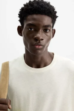 Best CAMISETA CON LINO Hombre Camisetas