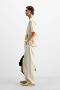 Hot CAMISETA CORDÓN CONTRASTE Hombre Camisetas