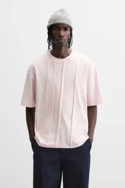 Sale CAMISETA COSTURAS Hombre Camisetas