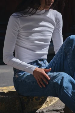 New CAMISETA CUELLO ALTO Mujer Camisetas