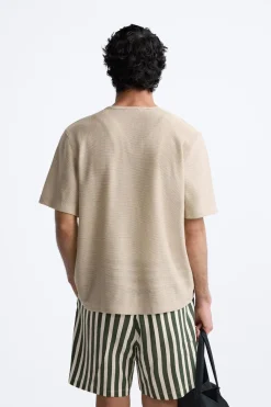 Hot CAMISETA CUELLO BOTONES Hombre Camisetas