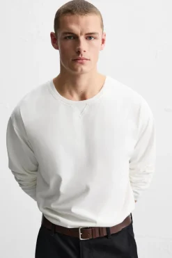 Outlet CAMISETA CUELLO COMBINADO Hombre Camisetas