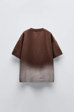 Niños ZARA 6 - 14 Años·Camisetas<CAMISETA DEEP DIE TEXTO