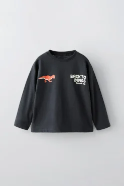 Niños ZARA 1½ - 6 Años·Camisetas|1½ - 6 Años·Camisetas<CAMISETA DINOSAURIO