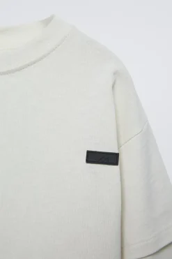 Niños ZARA 1½ - 6 Años·Camisetas|6 - 18 Meses·Camisetas<CAMISETA DOBLE MANGA ETIQUETA