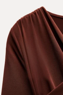 New CAMISETA DRAPEADA Mujer Tops / Bodies