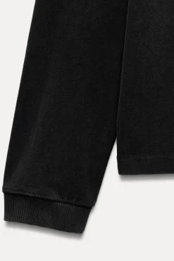 Outlet CAMISETA EFECTO LAVADO MANGA LARGA Mujer Camisetas