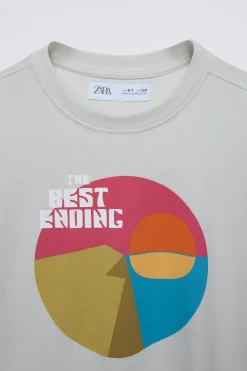 Niños ZARA 6 - 14 Años·Camisetas<CAMISETA ENDING