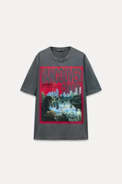 Hot CAMISETA ESTAMPACIÓN CIUDADES Mujer Camisetas