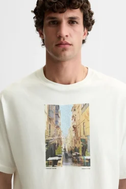 Outlet CAMISETA ESTAMPACIÓN FOTOGRÁFICA Hombre Camisetas